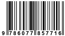 Código de Barras de '.9786077857716.'