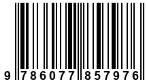 Código de Barras de '.9786077857976.'