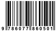 Código de Barras de '.9786077860501.'