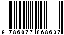Código de Barras de '.9786077868637.'
