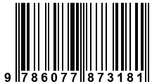 Código de Barras de '.9786077873181.'