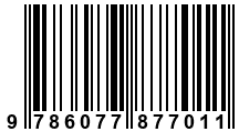 Código de Barras de '.9786077877011.'