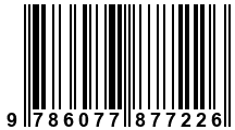 Código de Barras de '.9786077877226.'