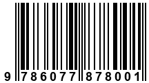 Código de Barras de '.9786077878001.'