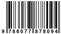 Código de Barras de '.9786077878094.'