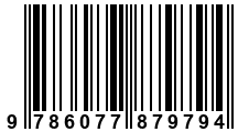 Código de Barras de '.9786077879794.'