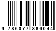 Código de Barras de '.9786077886044.'
