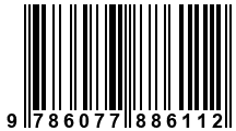 Código de Barras de '.9786077886112.'