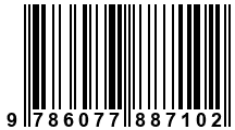 Código de Barras de '.9786077887102.'