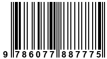 Código de Barras de '.9786077887775.'