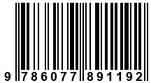 Código de Barras de '.9786077891192.'