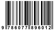 Código de Barras de '.9786077896012.'