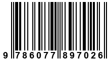 Código de Barras de '.9786077897026.'