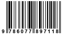 Código de Barras de '.9786077897118.'