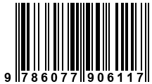 Código de Barras de '.9786077906117.'