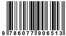 Código de Barras de '.9786077906513.'