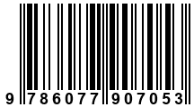 Código de Barras de '.9786077907053.'