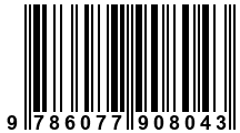 Código de Barras de '.9786077908043.'