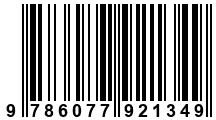 Código de Barras de '.9786077921349.'