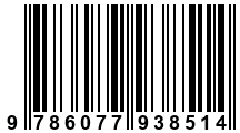 Código de Barras de '.9786077938514.'