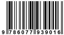 Código de Barras de '.9786077939016.'
