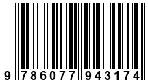 Código de Barras de '.9786077943174.'