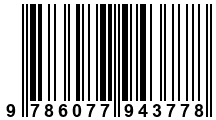 Código de Barras de '.9786077943778.'