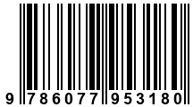 Código de Barras de '.9786077953180.'