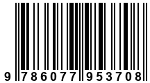 Código de Barras de '.9786077953708.'