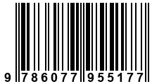 Código de Barras de '.9786077955177.'