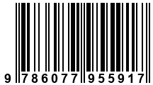Código de Barras de '.9786077955917.'