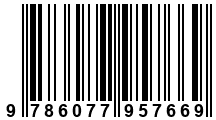 Código de Barras de '.9786077957669.'