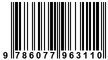 Código de Barras de '.9786077963110.'