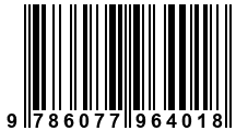 Código de Barras de '.9786077964018.'