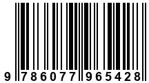 Código de Barras de '.9786077965428.'