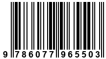 Código de Barras de '.9786077965503.'