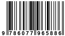 Código de Barras de '.9786077965886.'