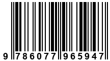 Código de Barras de '.9786077965947.'