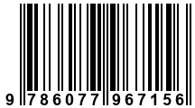 Código de Barras de '.9786077967156.'