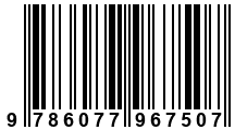 Código de Barras de '.9786077967507.'