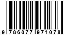 Código de Barras de '.9786077971078.'