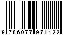 Código de Barras de '.9786077971122.'