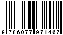 Código de Barras de '.9786077971467.'