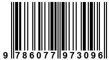 Código de Barras de '.9786077973096.'
