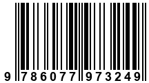 Código de Barras de '.9786077973249.'