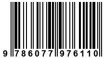 Código de Barras de '.9786077976110.'