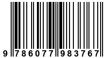 Código de Barras de '.9786077983767.'