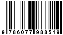 Código de Barras de '.9786077988519.'