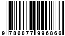 Código de Barras de '.9786077996866.'