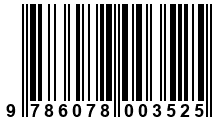 Código de Barras de '.9786078003525.'